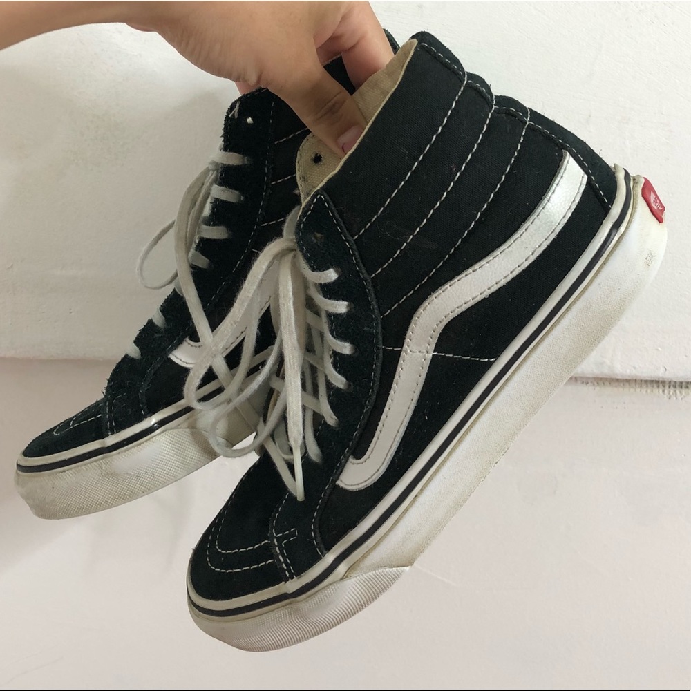 Black High Top Vans